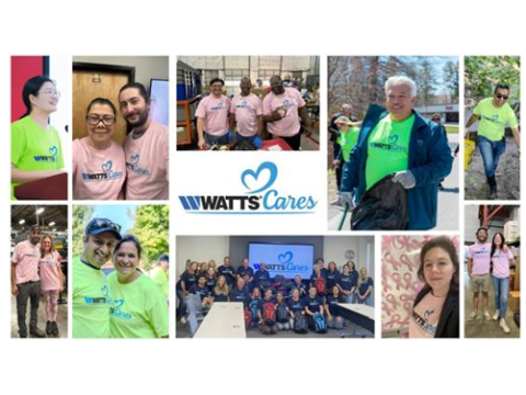 Watts Completes 5,000 Hours of Giving Through Watts Cares
