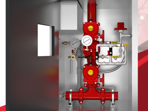 Deluge Alarm Skid-Mounted System