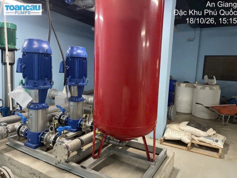 VARIABLE FREQUENCY BOOSTER PUMP SYSTEM – HON THOM, PHU QUOC