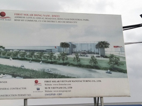 FIRST SOLAR PROJECT - CU CHI