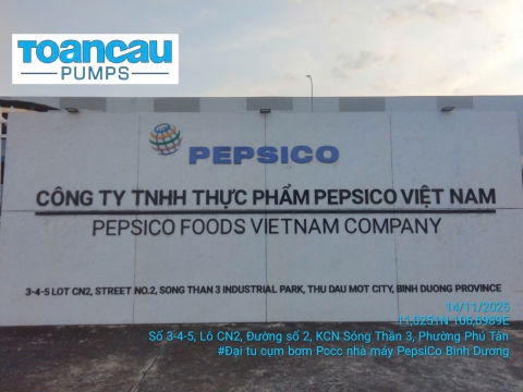 PEPSICO BINH DUONG FACTORY PROJECT