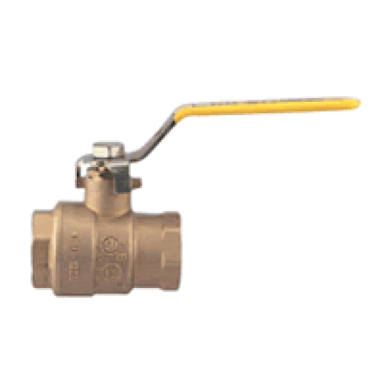 2-Piece, Full Port, Brass Ball Valves (FBV-3C)