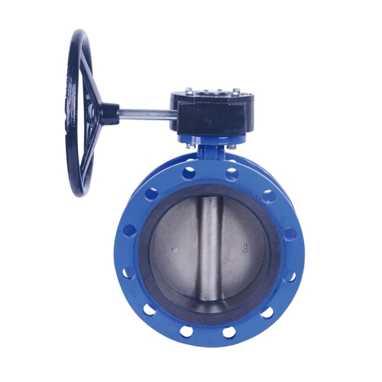 BS Flanged Resilient Butterfly Valve Gear Operated (D341X4)
