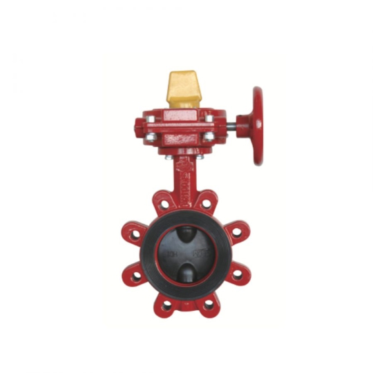 BS Lugged Wafer Resilient Butterfly Valve Gear Operated, with Tamper Switch (XD371XL)