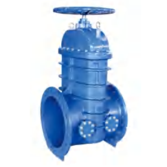 BS Flanged Resilient NRS Gate Valve with Bypass outlet (Z45XL)