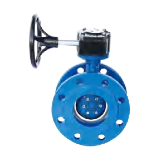 BS Double Eccentric Flanged Butterfly Valve (D342X)