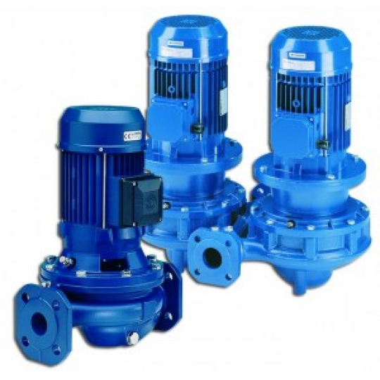 GFC Cast iron in-line single and twin pumps